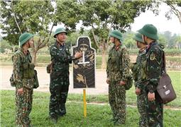 Sâu sát bộ đội, huấn luyện hiệu quả